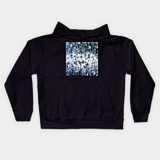 Shades of Blue Kids Hoodie